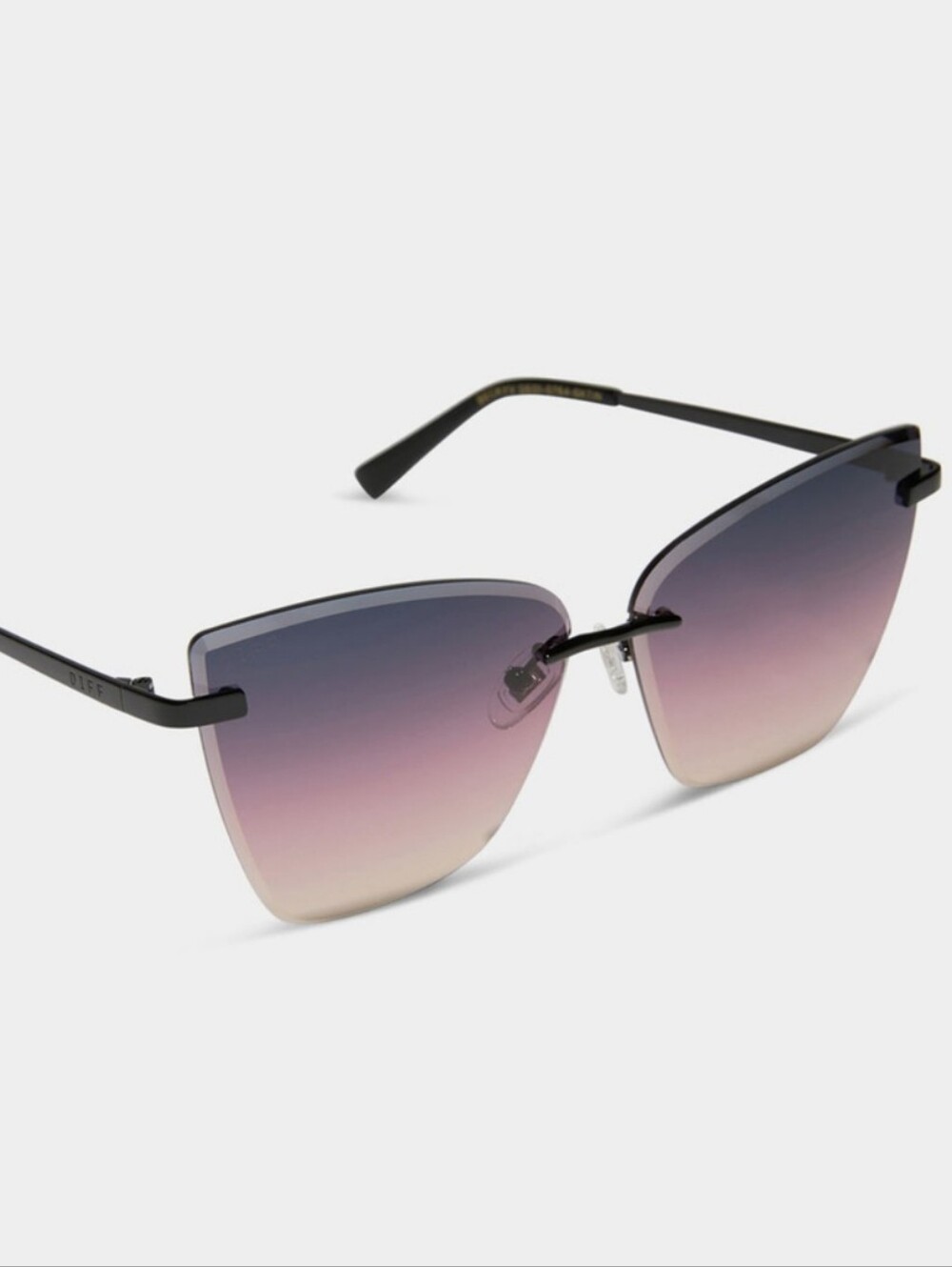 Diff Eyewear Becky V  Sunglasses- Black Combo